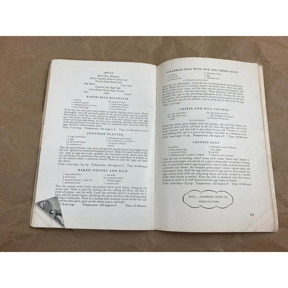1935 Rice Cookbook - Picture 5 of 9